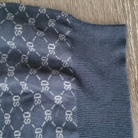 💙 VINTAGE SuperDry Monogram SD Crew Neck Sweater - OrangeLabel - LARGE - Picture 6 of 12